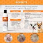 Healthy Paw Life Antiparasitic & Antiseborrheic Dog Shampoo (8 fl oz) - Image 4