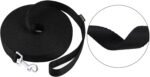 AMAGOOD Dog/Puppy Obedience Recall Training Agility Lead-15 ft 20 ft 30 ft 50 ft Long Leash-for Dog Training,Tie Out,Play,Safety,Camping (20 feet, Black) - Image 4