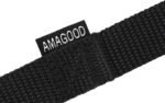 AMAGOOD Dog/Puppy Obedience Recall Training Agility Lead-15 ft 20 ft 30 ft 50 ft Long Leash-for Dog Training,Tie Out,Play,Safety,Camping (20 feet, Black) - Image 7