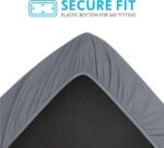 Paw Inspired® Fitted Fleece Liner for Ferret Nation/Critter Nation Cage | for Ferrets, Rats, Chinchillas, Hedgehogs & Other Small Animals (Gray, Double Unit Combo) - Image 4