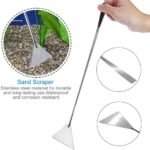 Aquarium Tools, Aquatic Plants Stainless Steel Tool - 4 in 1 Aquascaping Tweezers Scissors Spatula Cleaning Tool Set for Fish Starter Kits & Aquariums Tank Plants Kit - Image 3