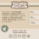 Troop Pet Products, Beef Bully Sticks, Natural, Single Ingredient, Dehydrated Dental Chew, 12 inch, (Pack of 15) - Image 3