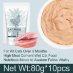 Lickable Wet Cat Soft Treats for Adult & Senior Cats, Premium Wet Pet Food Delectables Bisque for Cats Chicken Recipe Protein-Rich - (Pack of 10) 2.8 oz Pouches - Image 3