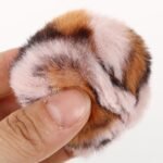 NOLITOY 6pcs Cat Pom Pom Balls, 1.97in Leopard Print Furry Cat Toys Balls for Kitten Pet Interactive Chasing Playing Exercising - Image 10