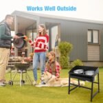 Elevated Dog Bowls for Large Dog, 15“ Tall Raised Food and Water Bowl Set with Stand, Full Metal Spill Proof Design and Stainless Bowls for Indoor & Outdoor Use - Image 10