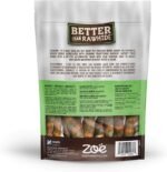 Zoe Better Than Rawhide Twists for Dogs, Mint Flavor, 12 Pack (5.2 oz) - Image 3