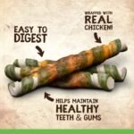 Zoe Better Than Rawhide Twists for Dogs, Mint Flavor, 12 Pack (5.2 oz) - Image 4