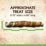 Zoe Better Than Rawhide Twists for Dogs, Mint Flavor, 12 Pack (5.2 oz) - Image 8