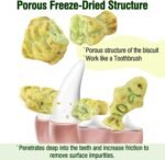 HavenJanny 380g Cat Grass Treats, Cat Dental Treats Hairball Control, Chicken Catnip Cats Grass Flavor, Cats Treat Snacks Biscuits for Teeth Cleaning Training - Image 6