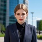 2 Pcs Black and White Collared Faux Collar Dickey Collar for Women Half False Blouse Detachable - Image 8