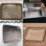 Stainless Steel Cat Litter Box, 45×35×10cm Low Entry Metal Litter Pan, Small Litter Box for Little Cats and Kittens, Easy Cleaning, Odor Free - Image 9