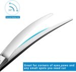 HASHIMOTO Dog Grooming Scissors, Curved Scissors for Dog Grooming, 6.5 inch, 30 Degree of Curved Blade,Light Weight, Pet Shears for Trimming Face and Paws. - Image 5