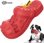 Dog Toys for Aggressive Chewers, Tough Durable Dog Chew Toys, Interactive Dog Toys Rubber Chew Toy with Beef Flavor Safe Indestructible Chew Toy for Large Medium Small Dogs - Image 3