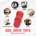 Dog Toys for Aggressive Chewers, Tough Durable Dog Chew Toys, Interactive Dog Toys Rubber Chew Toy with Beef Flavor Safe Indestructible Chew Toy for Large Medium Small Dogs - Image 7