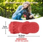 Dog Toys for Aggressive Chewers, Tough Durable Dog Chew Toys, Interactive Dog Toys Rubber Chew Toy with Beef Flavor Safe Indestructible Chew Toy for Large Medium Small Dogs - Image 8