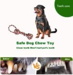 Dog Rope Toys for Aggressive Chewers, Interactive Tug of War Dog Toys for Small Medium Dogs - Image 6