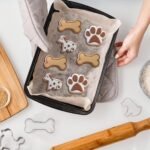 TXIN 5 Styles Cookie Cutters for Dog Treats, Puppy Dog Paws and Dog Bone Shaped Cookie Cutter, Stainless Steel Dog Biscuit Cutter DIY Homemade Baking Tools - Image 8