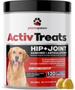 Glucosamine for Dogs Hip and Joint Supplement - Safe Joint Support for Dogs - Dog Joint Supplement with Glucosamine Chondroitin MSM Turmeric - 120 Joint Care Chews for Dogs ActivTreats - Image 9