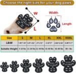 Dog Paw Protector Anti-Slip Grips to Keeps Dogs from Slipping On Hardwood Floors,Disposable Self Adhesive Resistant Dog Shoes Booties Socks Replacemen XXXL 24 Pieces - Image 3