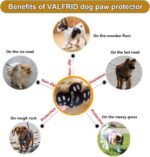 Dog Paw Protector Anti-Slip Grips to Keeps Dogs from Slipping On Hardwood Floors,Disposable Self Adhesive Resistant Dog Shoes Booties Socks Replacemen XXXL 24 Pieces - Image 5