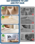 Magic Brush Glove Pet Hair - 2 Pack Electrostatic Grooming Removal Gloves for Dogs and Cats, The Magic Brush Pure Path Yomi Pet Grooming Needs, Fur Remover for Furniture, Clothes, Car Seats (Blue) - Image 7