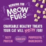 Stella & Chewy's Meowfulls Freeze Dried Cat Treats Whitefish & Salmon Recipe, 42.5g Bag - Image 3