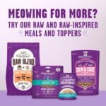 Stella & Chewy's Meowfulls Freeze Dried Cat Treats Whitefish & Salmon Recipe, 42.5g Bag - Image 9