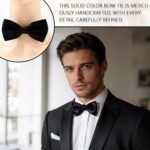 2 PCS Detachable Cuff with Fake Collar and Classic False Shirt Sleeves and Necktie Bows White Cuffs for Wrists for Women's Blouses and Sweaters - Image 7