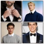 2 PCS Detachable Cuff with Fake Collar and Classic False Shirt Sleeves and Necktie Bows White Cuffs for Wrists for Women's Blouses and Sweaters - Image 8