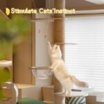 Andiker Cat Wand Toy, Flexible Long Cat Stick & 2 Pack Realistic Animal Shapes Cat Wand Replacement with Bells Interactive Cat Toys for Indoor Cats Chasing Scratching Chewing (Spider+Dragonfly) - Image 6