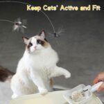 Andiker Cat Wand Toy, Flexible Long Cat Stick & 2 Pack Realistic Animal Shapes Cat Wand Replacement with Bells Interactive Cat Toys for Indoor Cats Chasing Scratching Chewing (Spider+Dragonfly) - Image 7