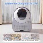 CATLINK Self Cleaning Cat Litter Box, Auto Safety Sensors for Multiple Cats 3.5～22 pounds, Double Odor Removal with Trash Bags(Young Version) - Image 6