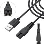 Dog Clippers Charger for oneisall Pet Dog & Cat Clippers, Paw Trimmer for Grooming Pet Hair Trimmers Charger with A Cleaning Brush for Clipper - Image 3