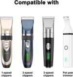Dog Clippers Charger for oneisall Pet Dog & Cat Clippers, Paw Trimmer for Grooming Pet Hair Trimmers Charger with A Cleaning Brush for Clipper - Image 5