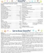 Omega Alpha SinewPet Joint Support for Dogs & Cats 500g Powder, Glucosamine MSM Chondroitin & Hyaluronic Acid for Hip & Joint Mobility, Made in Canada - Image 6