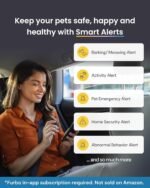 Furbo Mini Pet Camera [Subscription Required] Unlock Camera w/Paid Plan: Home Security with Dog & Cat Safety Alerts, 2-Way Audio, Mountable Non-Rotating Smart Cam (Low Risk, 3mo Min. Cancel Anytime) - Image 4