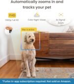 Furbo Mini Pet Camera [Subscription Required] Unlock Camera w/Paid Plan: Home Security with Dog & Cat Safety Alerts, 2-Way Audio, Mountable Non-Rotating Smart Cam (Low Risk, 3mo Min. Cancel Anytime) - Image 6