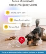 Furbo Mini Pet Camera [Subscription Required] Unlock Camera w/Paid Plan: Home Security with Dog & Cat Safety Alerts, 2-Way Audio, Mountable Non-Rotating Smart Cam (Low Risk, 3mo Min. Cancel Anytime) - Image 10
