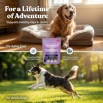 Healthybud Hip & Joint Soft Chews for Dogs – Grain-Free Functional Dog Treats with Glucosamine, Chondroitin & Green Lipped Mussel – Daily Mobility Support – Made in Canada – 130 g (4.6 oz) - Image 3