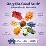 Healthybud Hip & Joint Soft Chews for Dogs – Grain-Free Functional Dog Treats with Glucosamine, Chondroitin & Green Lipped Mussel – Daily Mobility Support – Made in Canada – 130 g (4.6 oz) - Image 5