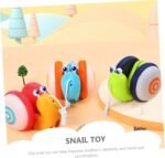 Hohopeti Snail Pulling Toy for Toddlers Early Education Cartoon Pull String Toy with Rope Baby Walking for Boys and Girls - Image 6