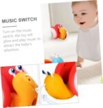 Hohopeti Snail Pulling Toy for Toddlers Early Education Cartoon Pull String Toy with Rope Baby Walking for Boys and Girls - Image 10
