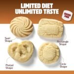 Sugar Free Butter Cookies 36 Count Traditional Danish Cookies, Premium Assorted Shortbread cookies for Diabetics (1 Pk, 11 Ounce) - Image 4