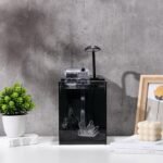 Nano Aquarium Kit,1.5 Gallon Rimless Small Fish Tank with Filter, Fish Light, and Landscape Decorations, for Home and Office (Black-Crystal, Small) - Image 10