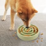 Coolplay Dog Bowl Slow Eating Dog Food Bowl Slow Feeder Dog Bowls Dog Puzzle Light Green - Image 7