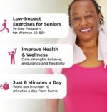 Senior Exercise DVD for Women 50-80+, These Low Impact Exercise Videos Feature Full Body Workouts Designed to Help You Fit Back Into Your Little Black Dress - Improve Energy and Strength - Image 4
