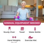 Senior Exercise DVD for Women 50-80+, These Low Impact Exercise Videos Feature Full Body Workouts Designed to Help You Fit Back Into Your Little Black Dress - Improve Energy and Strength - Image 5