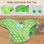 Interactive Cat Toy, Automatic Pet Cat Toy, Retractable Cat Toy, Motion Activated, Moving Pen, Tweet, USB Charging - Image 3