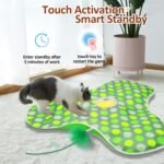 Interactive Cat Toy, Automatic Pet Cat Toy, Retractable Cat Toy, Motion Activated, Moving Pen, Tweet, USB Charging - Image 4