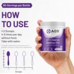 AOR - UTI Cleanse 55g Powder 50-Servings - D-Mannose & Cranberry Juice Powder for Urinary Tract Wellness - Dried Vaccinium Macrocarpon Cranberry - D-Mannose Powder - Vegan, Non-GMO, and Gluten-Free - Image 6